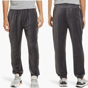 ATM Anthony Thomas Melillo Velour Jogger Pant Mens SZ XXL Gunmetal Grey Gray NEW